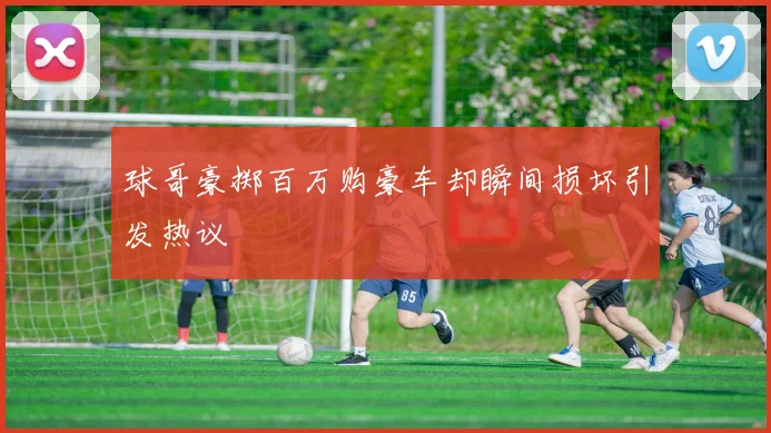球哥豪掷百万购豪车却瞬间损坏引发热议
